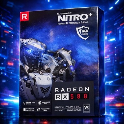 SAPPHIRE NITRO+ RX 580 8G G5 8GB GDDR5 Graphics Card (11265-01-20G