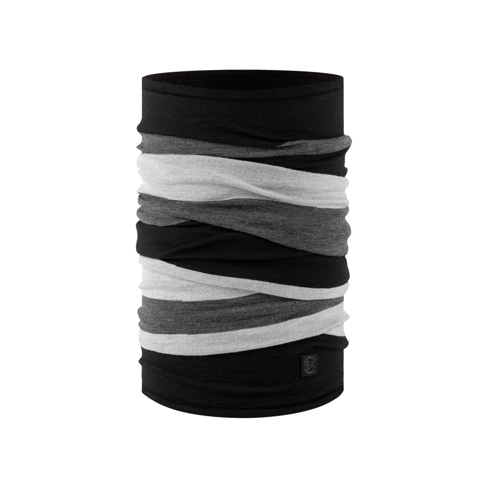 Buff Merino Move Multifunctional Neckwear in Graphite