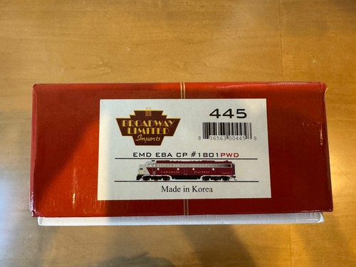 Broadway Limited HO 445 diésel EMD E8A Canadian Pacific #1801 DCC/QuantumSnd nuevo en stock | Zustand: New: Other (See Details)