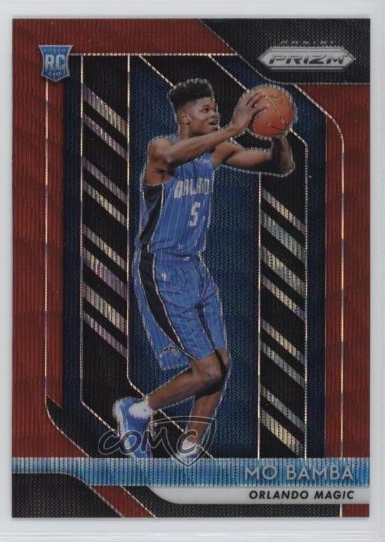 2018-19 Panini Prizm Ruby Wave Prizm Mo Bamba #99 0n64