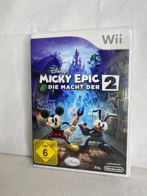 Disney Epic Mickey 2: The Power of Two (Nintendo Wii, 2012) Video Game
