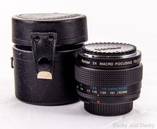 Vivitar 2  Macro Focusing Teleconverter MC   Nikon N/AI Mount   Pristine w/ Case