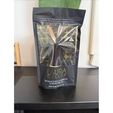 Laura Geller Black and Gold Retractable Kabuki Brush new sealed