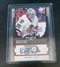 2013-14 Upper Deck Black Diamond - Gemography Ray Emery #GEM-RE (AU)