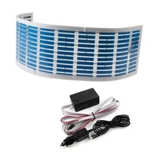 Keeda Sound Music Activate Sensor Car Auto Sticker Led Light Equalizer Glow L...