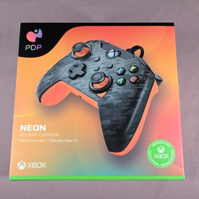 Brand New Neon Atomic Carbon Wired Controller for XBOX Series X-S ONE by  PDP