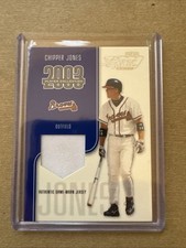 2003 Playoff Piece of the Game - Player Collection Chipper Jones /100 (MEM)