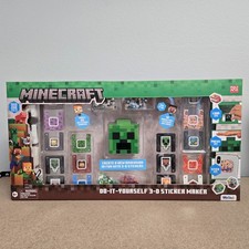 Minecraft 3D Creeper Do-It-Yourself Sticker Maker Kit New Factory Sealed