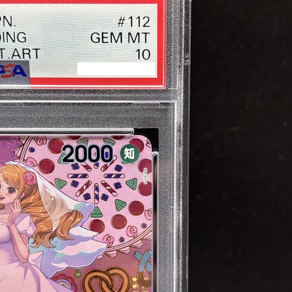 PSA 10 Charlotte Pudding OP03-112 SP Alt Art Two Legends OP-08 ONE