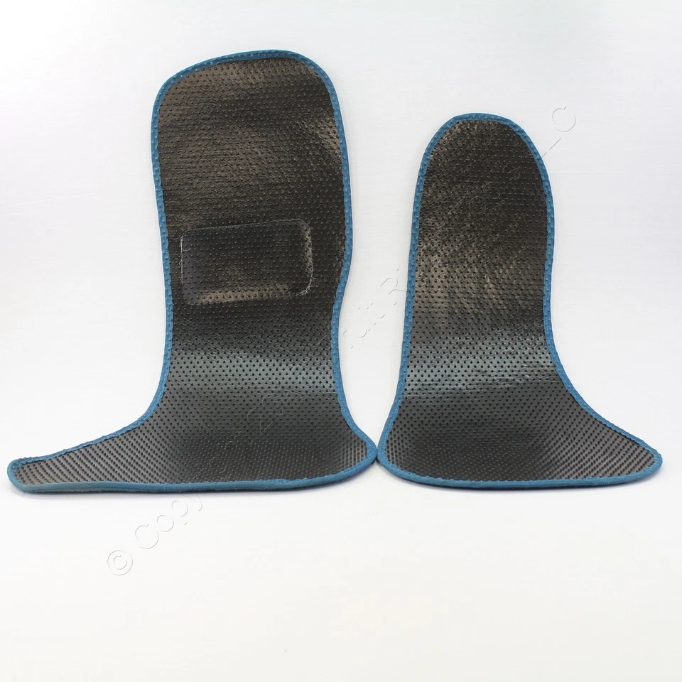 Juego completo de 4 alfombrillas delanteras traseras Dark Sea Island OEM para Safari Mark III Foto 4 de 4