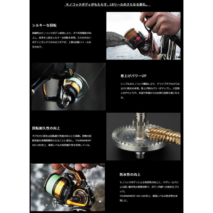 Daiwa 22 Tournament ISO 3000LBD Spinning reel Fishing reel NEW
