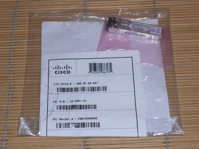 NEW Cisco ONS-SC-GE-SX 1000BASE SX SFP - 850nm - LC - C Temp 0 to +70 °C Neu OVP