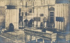 TURKEY Constantinople Sultan Ahmed church interior RPPC 1931
