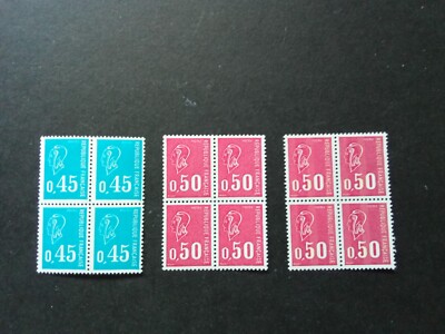 FRANCIA 1971, Mariana de Bequet, Bloque Cuatro Nuevo MNH**, 1663/64a