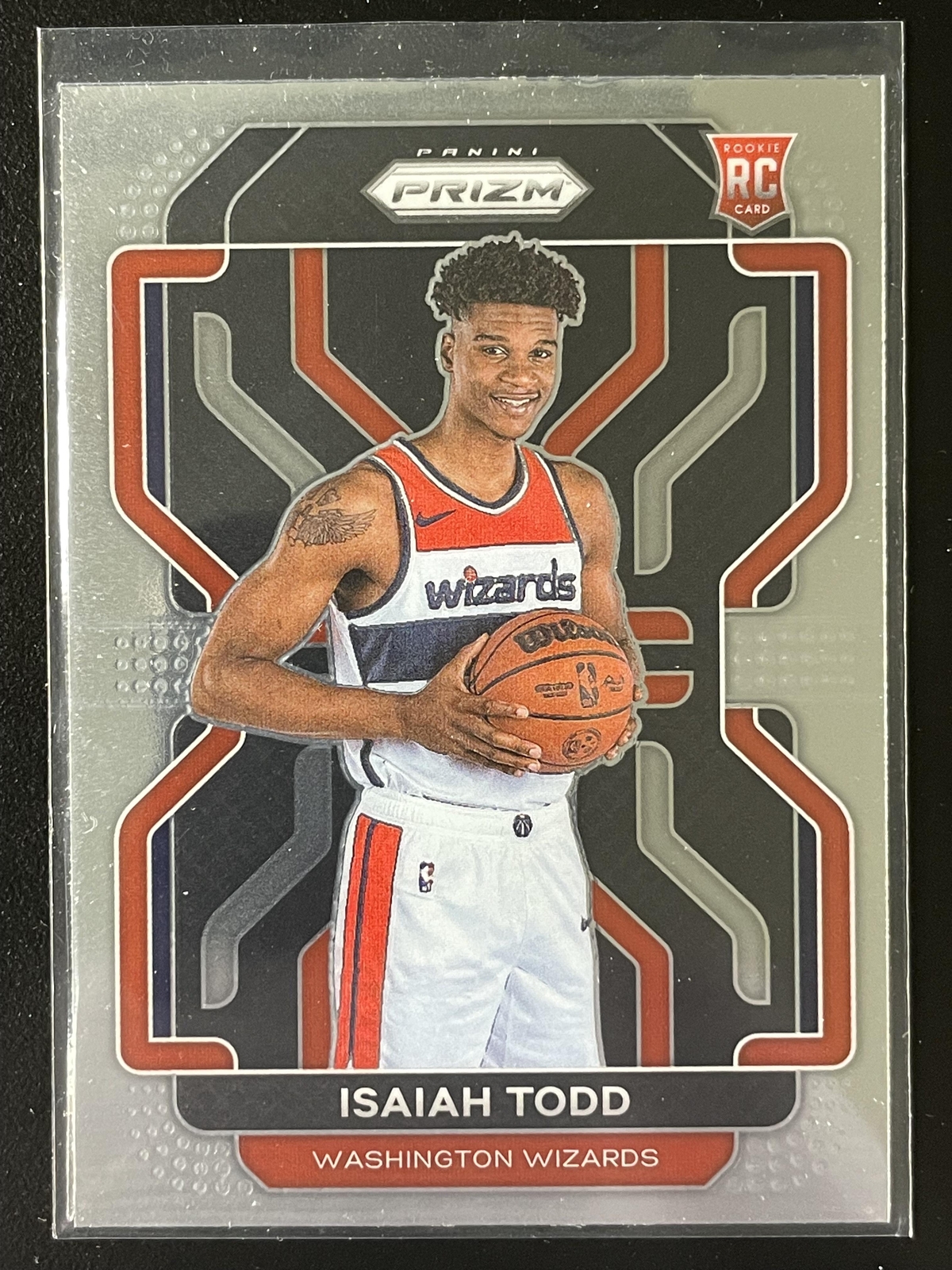 2021-22 Panini Prizm #299 Isaiah Todd RC Washington Wizards