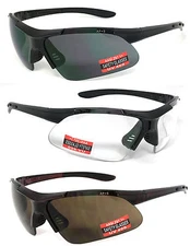 INNER BIFOCAL SAFETY READING SUNGLASSES GLASSES SUN READER UV400 Z87.1+ RE95