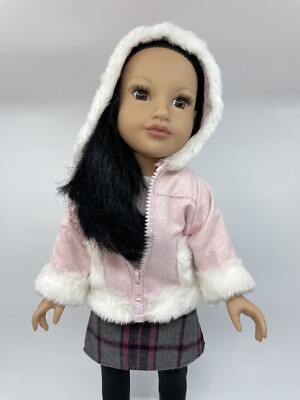 Journey Girl Callie Asian 18'' Doll Long Black Hair Brown Eyes