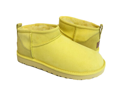 UGG Yellow Shearling Lined Boots Men main image 4
