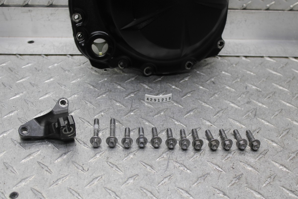 2009 KAWASAKI NINJA ZX6R ZX600R MONSTER ENERGY CLUTCH COVER 14032