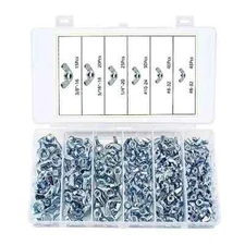 175 Pcs Wing Nut Assortment Set, Standard SAE Steel Wing Nuts Fasteners Kit, ..