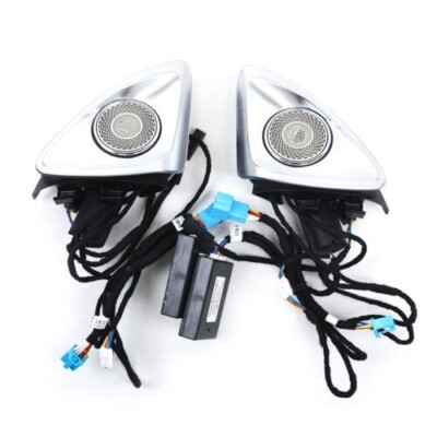 4D Rotation Speaker Tweeter Set 3 Colors For Mercedes-Benz W205 C