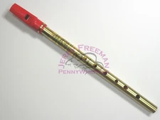 Freeman Whistle Tweaked brass Enat Generation Tin Penny LISTEN