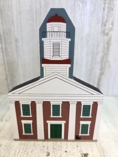 Cat's Meow Village Mt. Rushmore Presidential Series Metamora Courthouse 1995