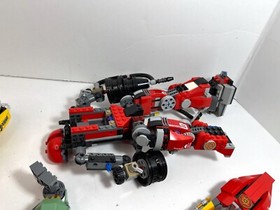 LEGO Ninjago Partials :  Fire Mech 70615 + Ayesha's Revenge 76080 + Katana 70638