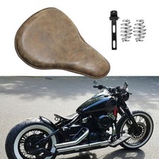 14"x12" Bobber Solo Seat Driver Seat w/ Springs For Yamaha XVS 650 950 1100 1300
