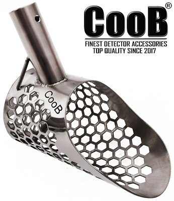 CooB Stainless Steel Sand Scoop Metal Detector Detecting Hunting Tool Scout v1
