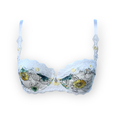 Lise Charmel BH mit Bügel Herbier Savane 70B 70C 75E 80C 80D 80E Swarovski NEU