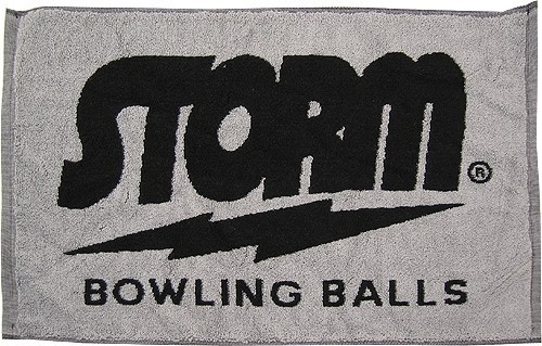 Storm Woven Black/Grey Bowling Ball Towel