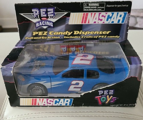 Call Racing Toys Blue Nascar Racing #2 Rustys Last Call PEZ Candy Dispenser Rusty ...