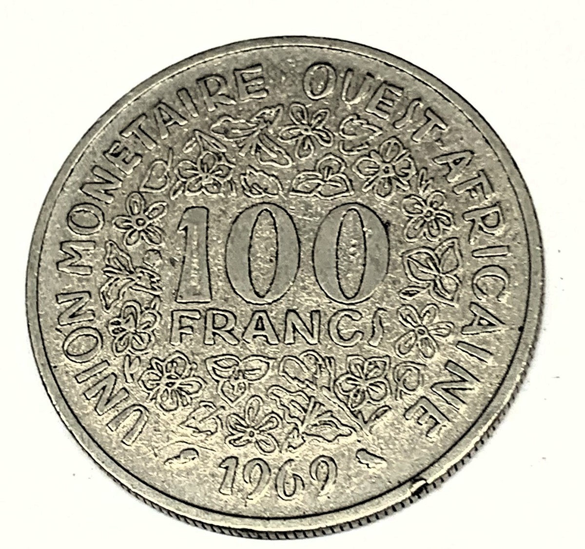C8107 WEST AFRICAN STATES COIN, 100 FRANCS 1969 | eBay