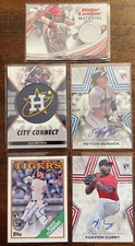 2023 Topps Series 1 Complete 330 card Base Set x5 w/ 5 bonus Auto GU Patch