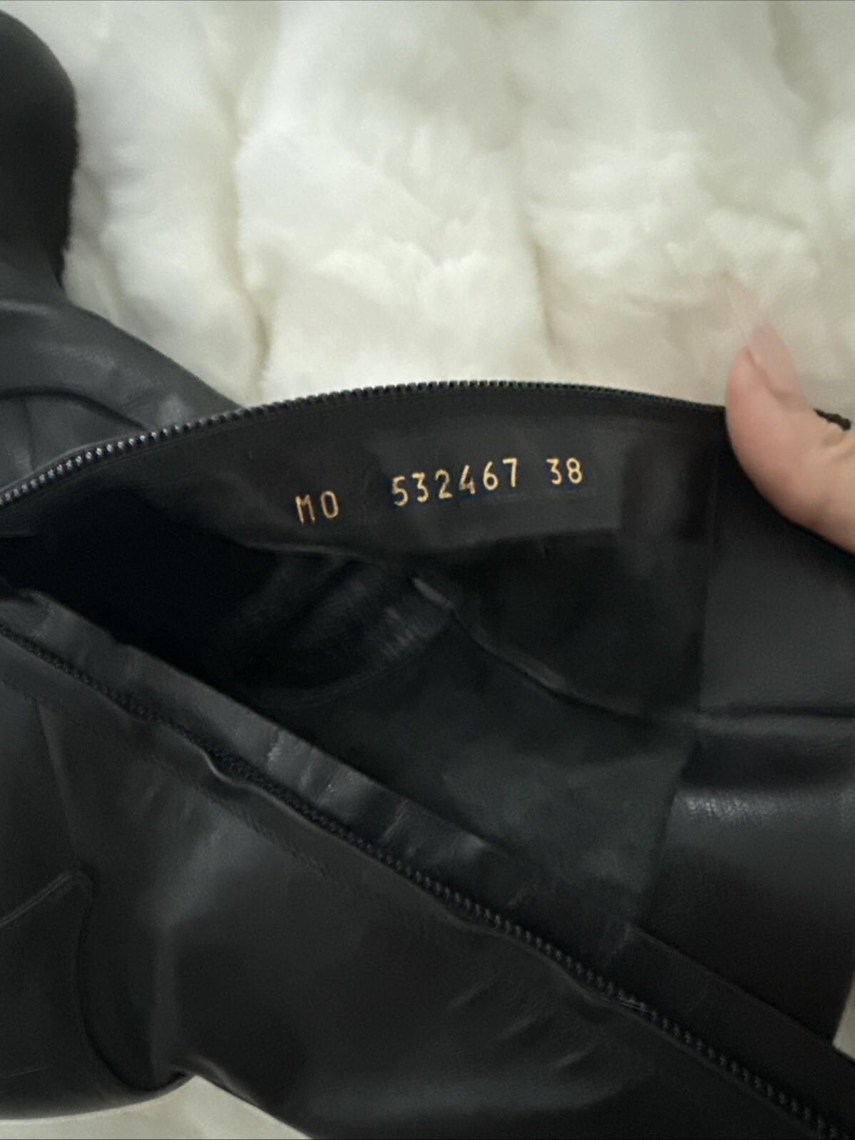 Saint Laurent Billy stivaletto nero in pelle plateau con tacco taglia EU 38