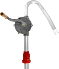 Aluminum Drum Rotary Hand Pump, Barrel Pump Hand Crank Oil Gas Barrel Drum Pump