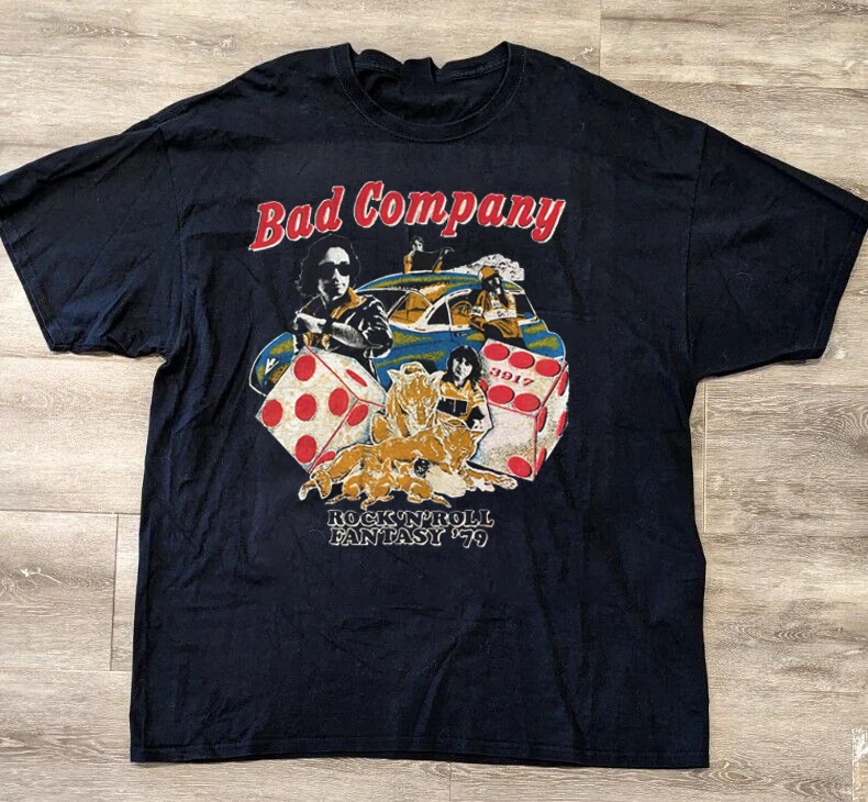 Bad Company T-Shirt Established In London 1973 Logo Graphic Tees - Foto 7