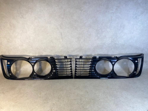 BMW 7 E23 GENUINE FACELIFT HEADLAMP GRILLS PAIR