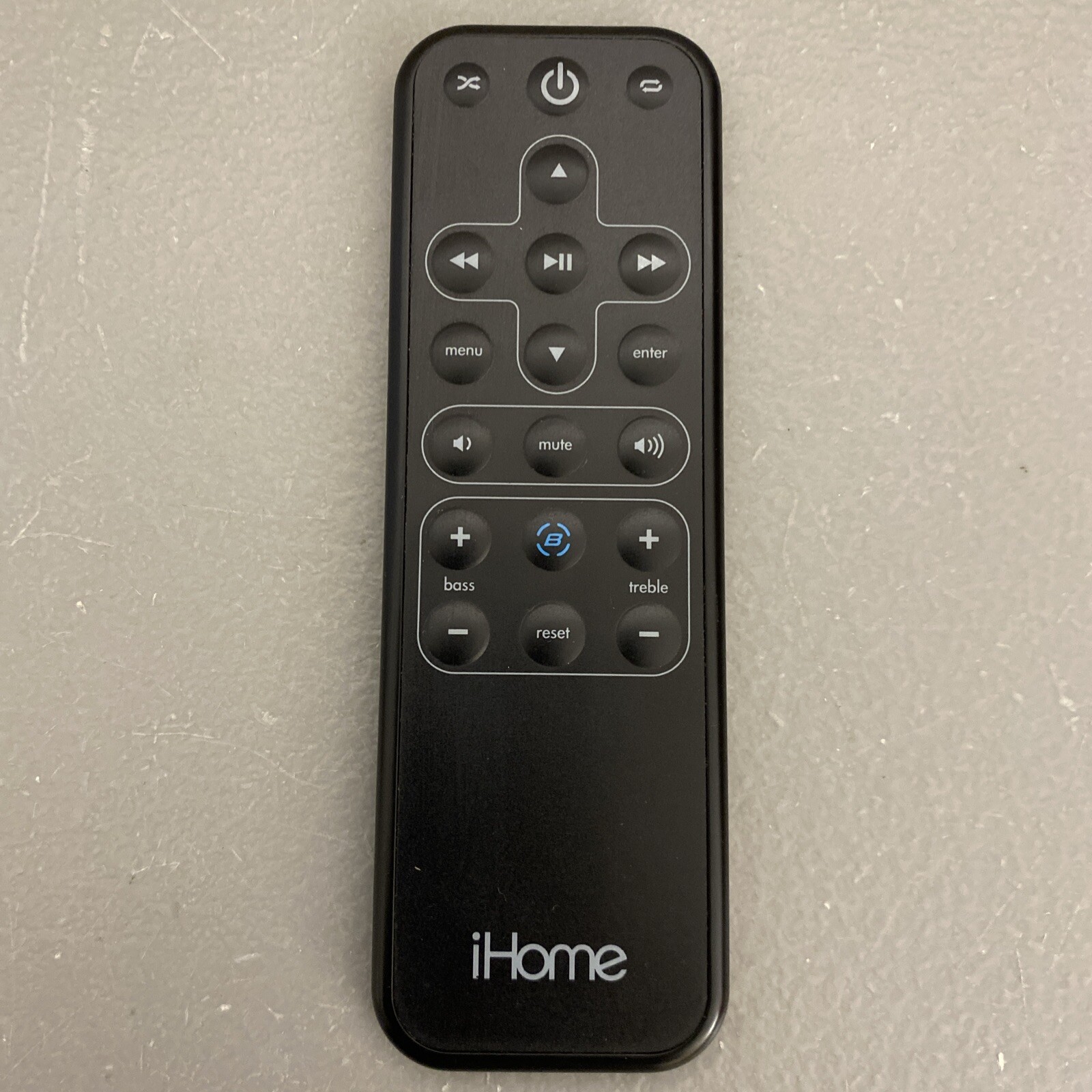 Genuine iHOME Dual Dock iPod Alarm Clock Radio Replacement Remote Control