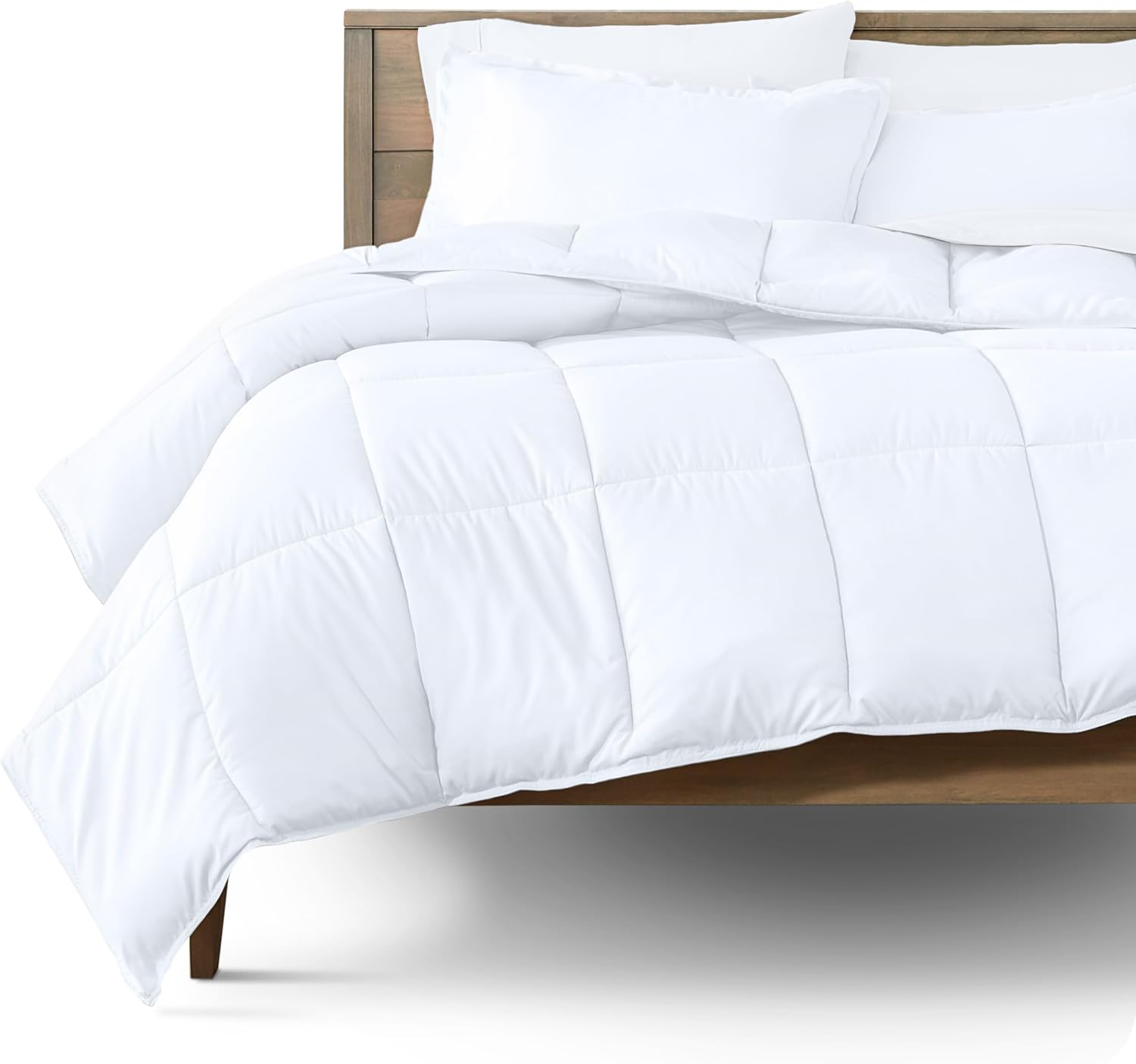 Comforter Set - Ultra-Soft - Goose down Alternative - Premium 1800 Series - All-image