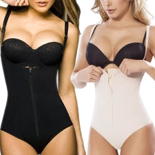 Women Latex Underbust Post Surgery Tummy Control Fajas Weight Loss Body Shaper