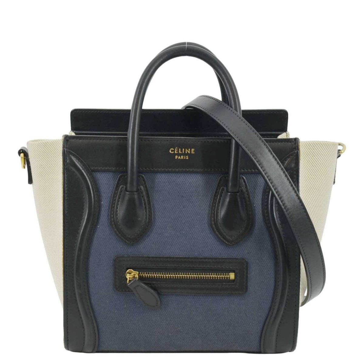 【CELINE 】バッグ NANO LUGGAGE デューン ベージュ　美品 Nano Luggage Dune Leather – Queen Station
