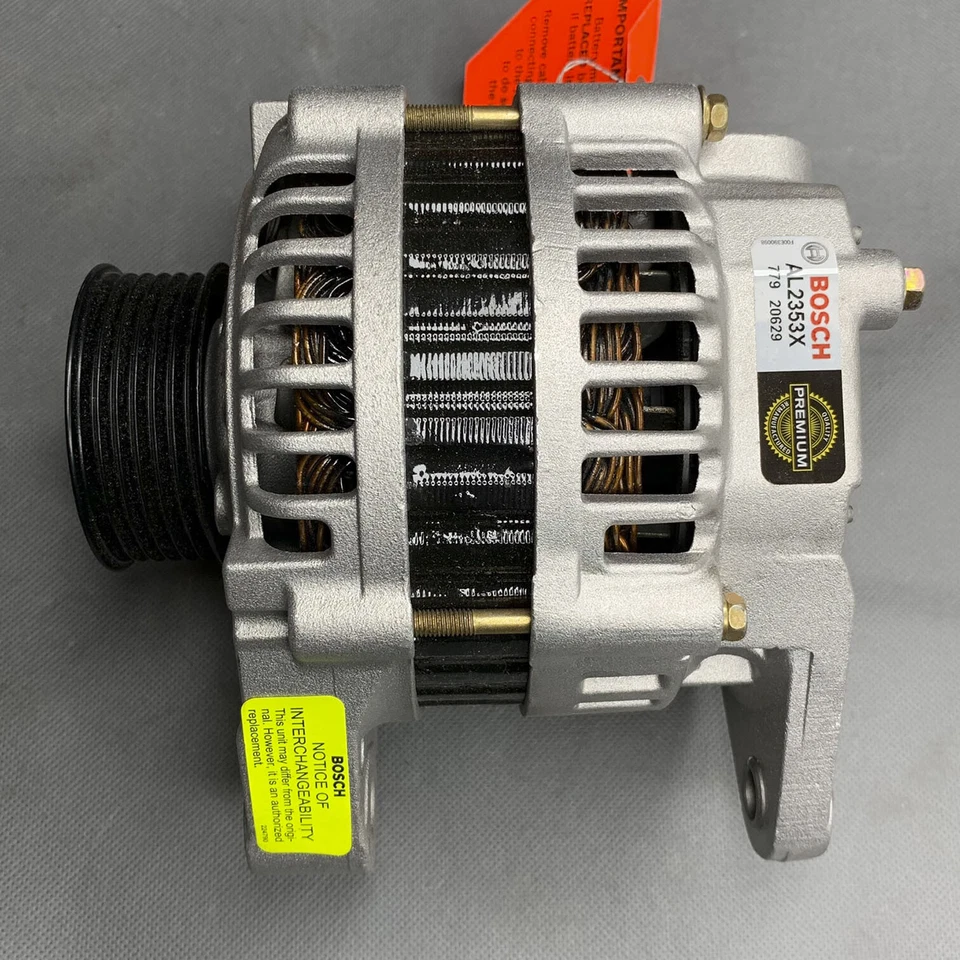 Bosch Reman Alternator Generator AL2353X For 1990-1992 Nissan Axxess Stanza 2.4L - Image 4 of 4