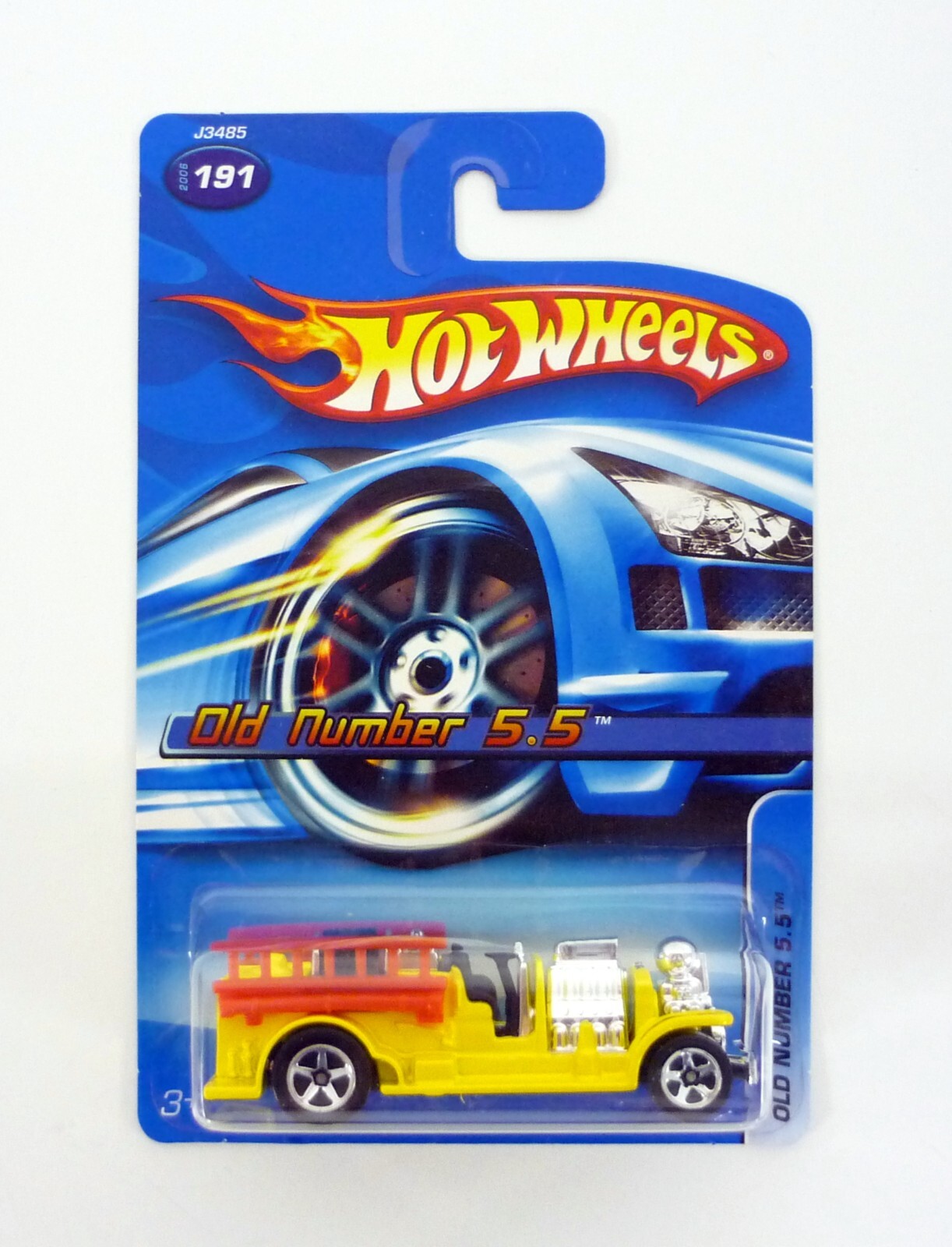 Hot Wheels Old Number 5.5 191 Yellow DieCast Firetruck 2006 eBay