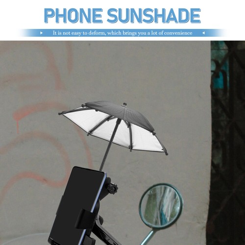 Travel Cell Phone Umbrella Shade Sun Hood Holder Car Visor Mount Magnetic - Photo 3 sur 12