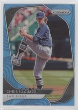 2020 Panini Prizm Tier II Mega Box Carolina Blue Prizm Chris Paddack #183 0c6
