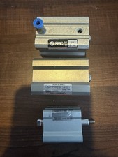 Job Lot 3x SMC Compact Cylinders Air Rams NEW OLD STOCK