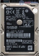 Genuine/Apple HGST H2T10001654S Hard Drive 0J38093 1TB HDD 2.5" 5K1000-1000