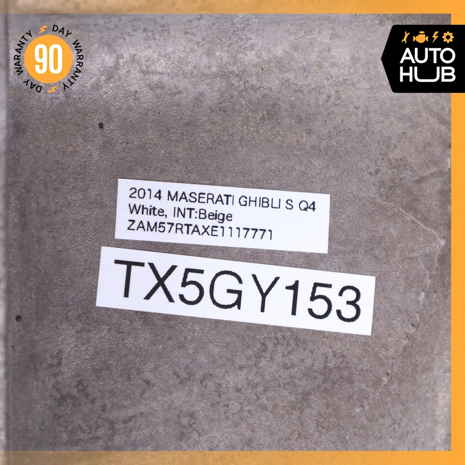 14-24 Maserati Ghibli M157 S Q4 AWD 3.0L Automatic Transmission OEM 102k